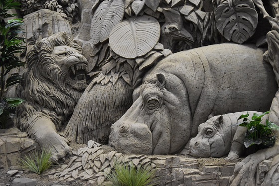 Veluws Zandsculptur 19 dierenwereld