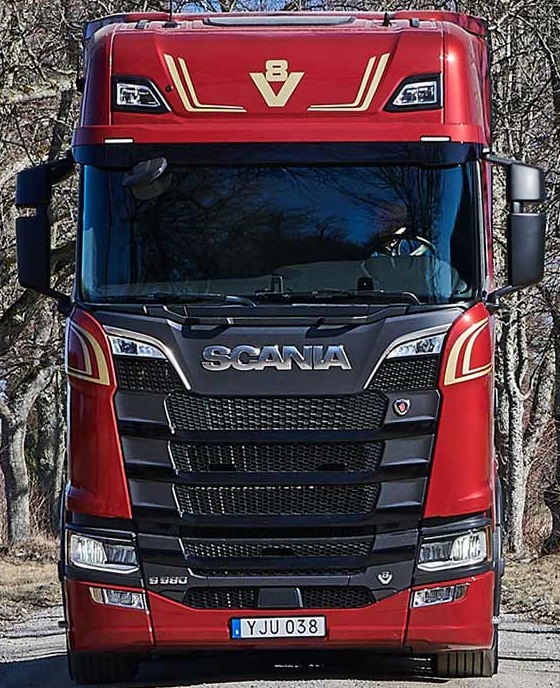 Scania V8 19 neus