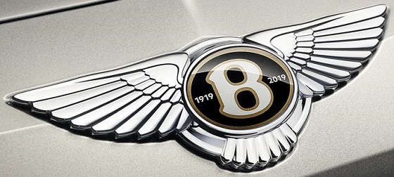 Bentley 100 18 Bentayga Badge ExtremeSilver