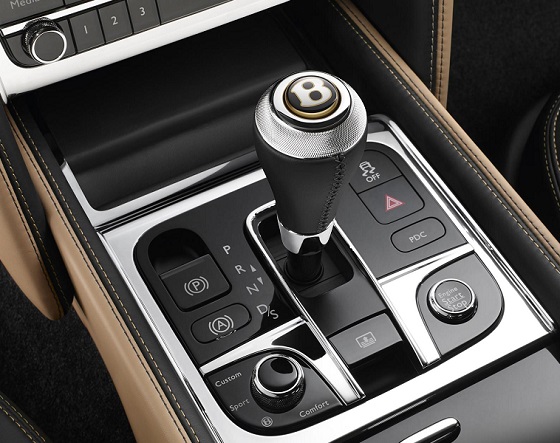 Bentley100 18 Gearshift Button In Situ