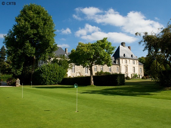 Bretagne golf kasteel